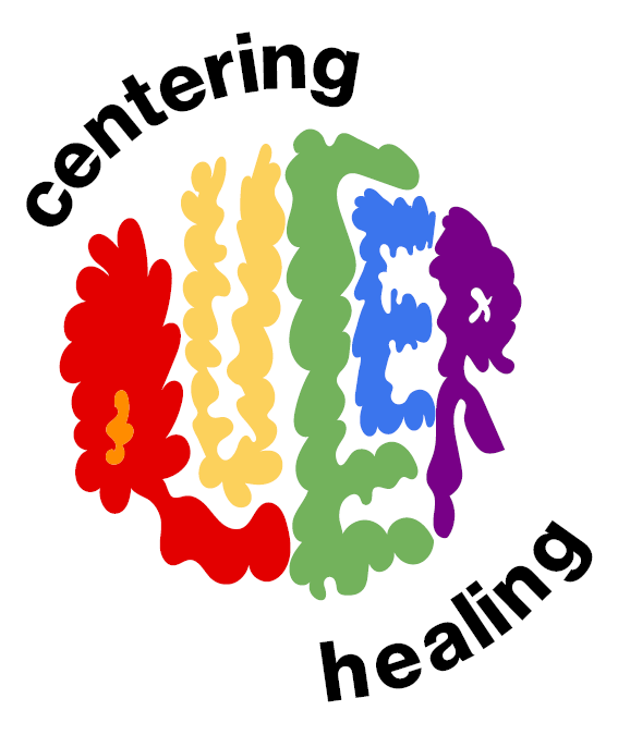 Illustration saying Centering Queer Healing